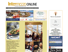 Tablet Screenshot of intermezzomagazine.com